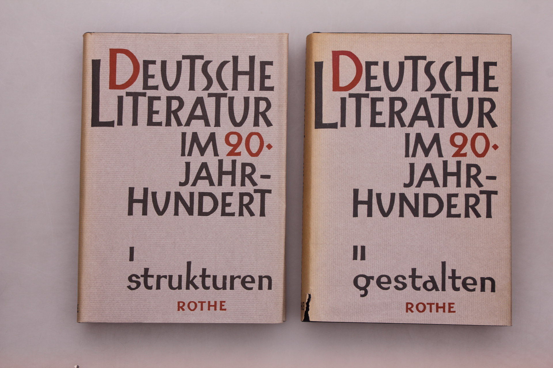 Deutsche Literatur im 20. Jahrhundert – INFINIBU – Das Buchuniversum